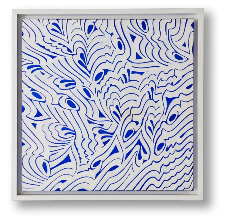 تابلو طرح آرامش 1 _کالی گرافی_دکتر الفت