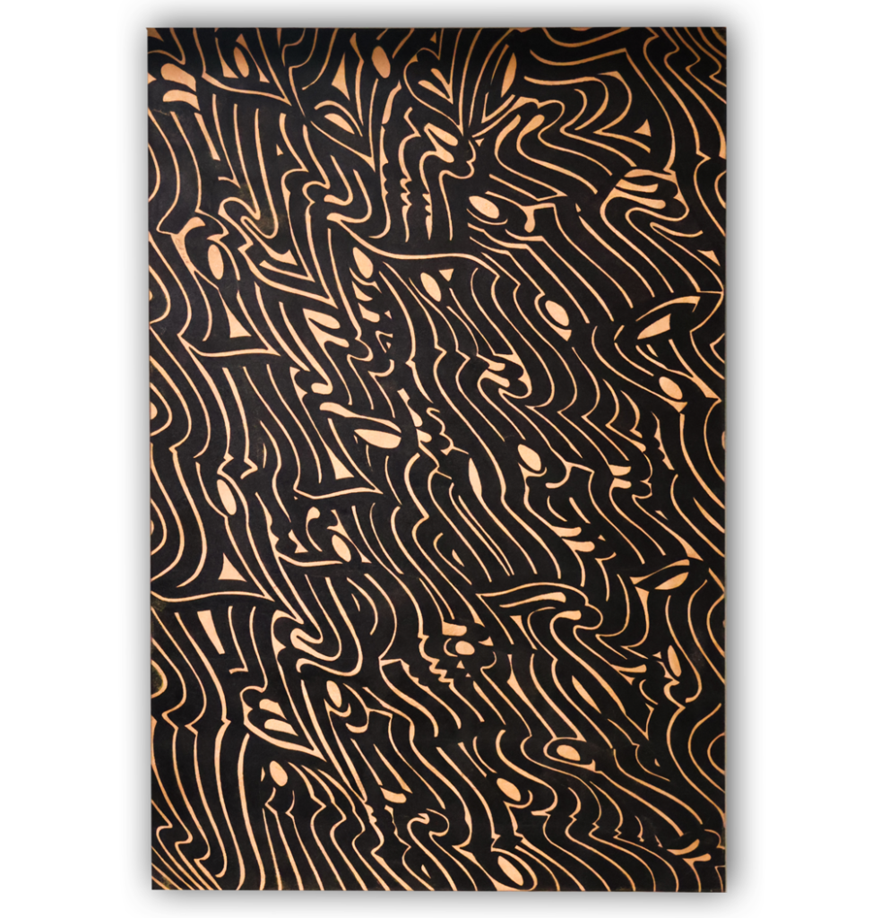 تابلو وهم_کالی گرافی_دکتر الفت